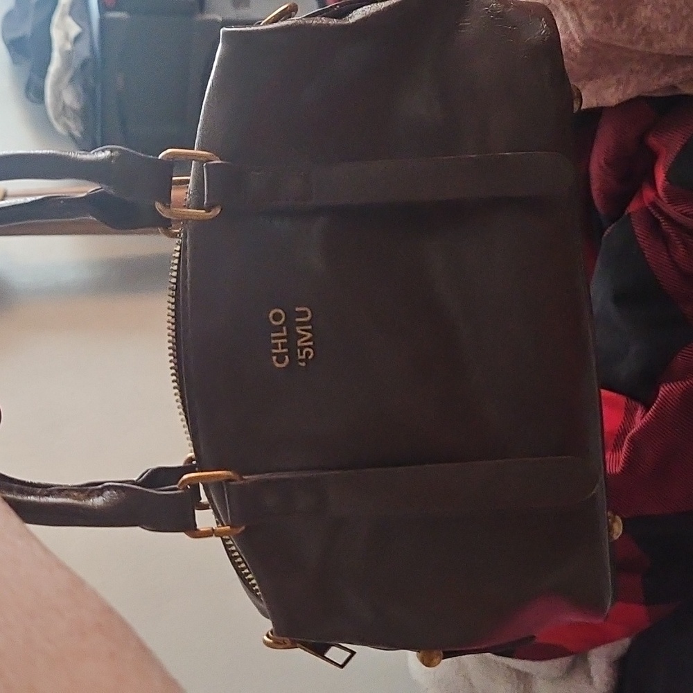 Chloé Brown Leather Handbag